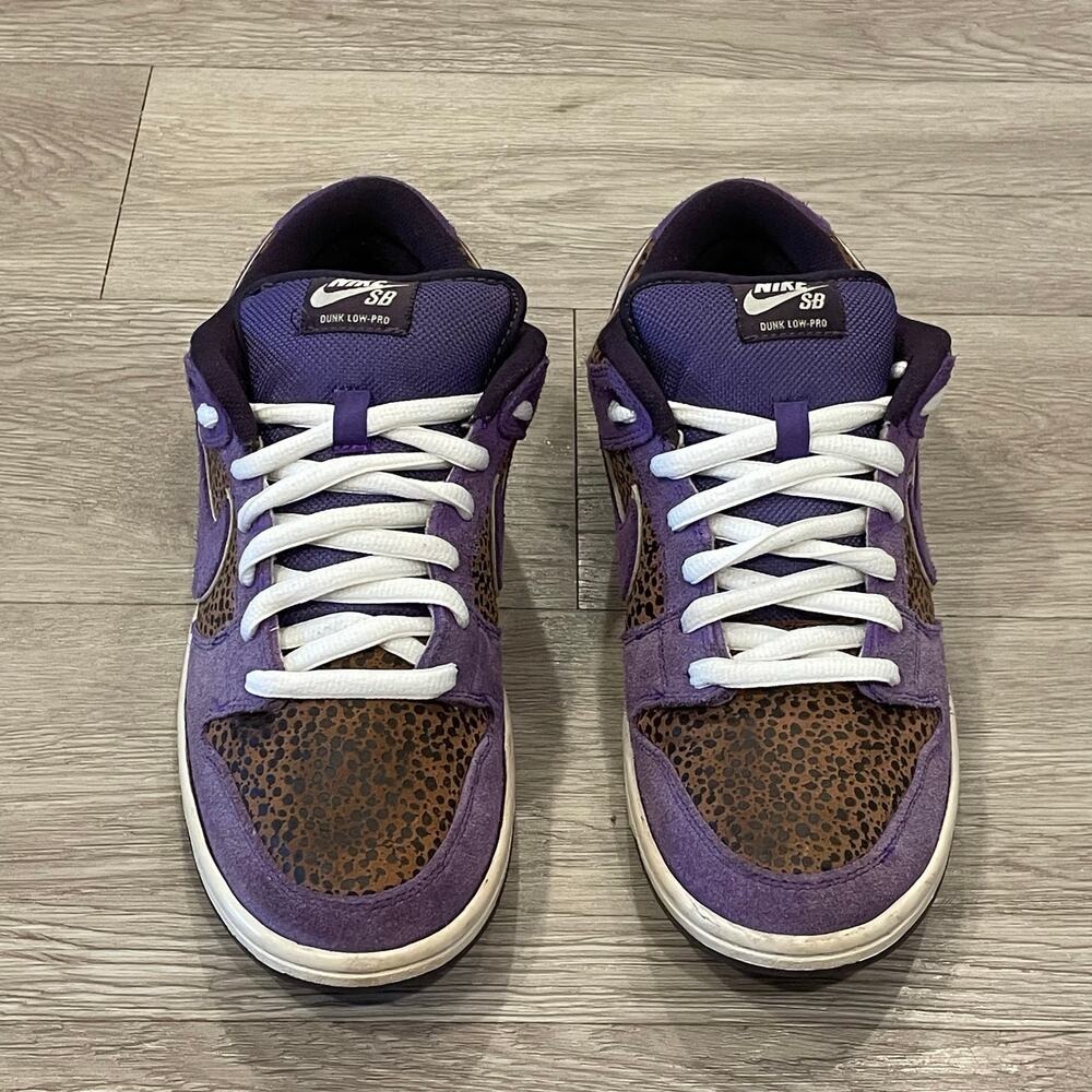 Nike SB Low Premium Kenny Powers  Purple Safari Size 8